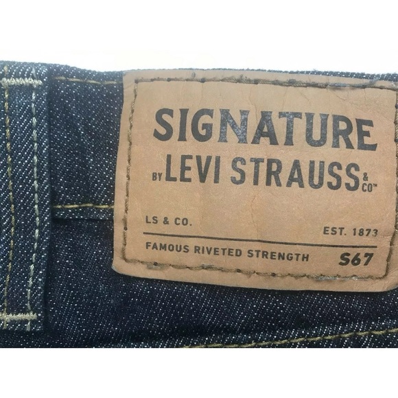 Levi Strauss Signature Jeans S 67 Athletic 40x32 - Picture 5 of 6